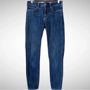 PILCRO AND THE‎ LETTERPRESS ANTHROPOLOGIE High Rise Dark Wash Jeans 27 | EUC